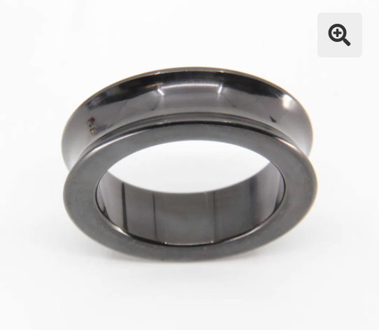 Love In Leather - Concave Stainless Steel Cockring-Adult Toys - Cock Rings - Metalsteel-Love In Leather-Danish Blue Adult Centres
