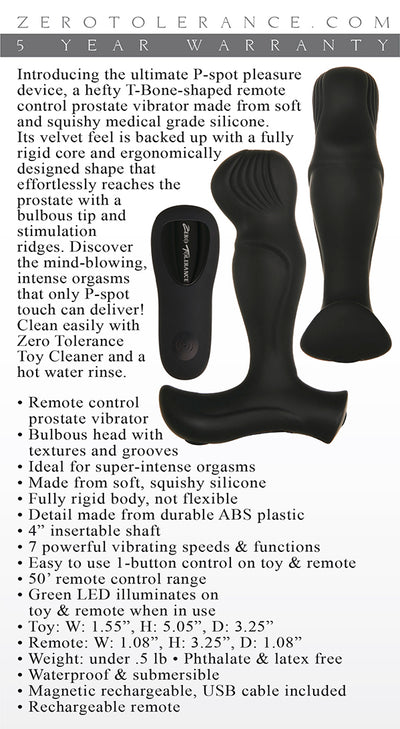 Zero Tolerance T-Bone (Black)-Unclassified-Zero Tolerance-Danish Blue Adult Centres