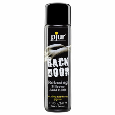 Pjur Back Door Relaxing Anal Glide Silicone 100ml (3.4 fl.oz)-Lubricants & Essentials - Lube - Silicone Based-Pjur-Danish Blue Adult Centres