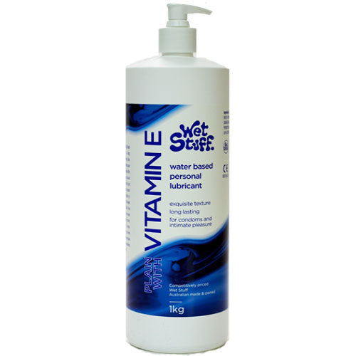 Wet Stuff Vitamin E-Lubricants & Essentials - Lube - Water Based-Wet Stuff-Danish Blue Adult Centres