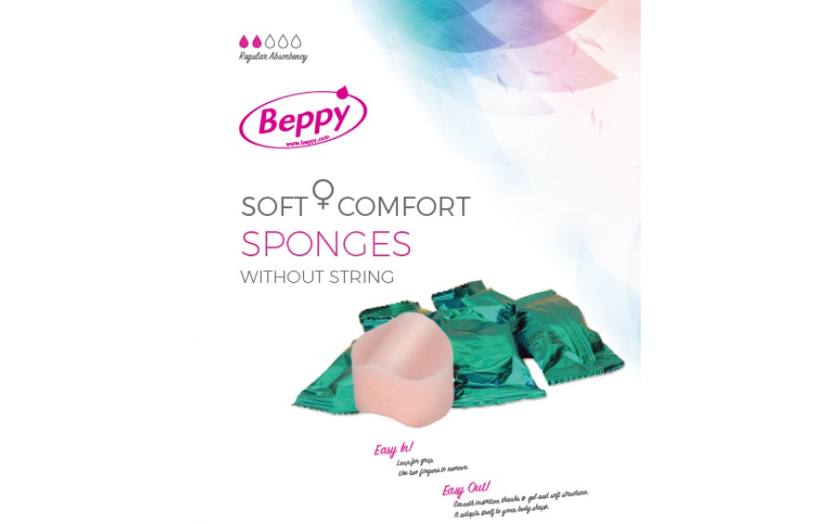 Beppy Classic Sponge Dry (Single Pack)-Lubricants & Essentials - Feminine Hygiene-Beppy-Danish Blue Adult Centres