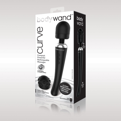 Bodywand 9 Inch Silicone Curve Massager-Unclassified-Bodywand-Danish Blue Adult Centres