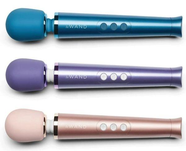 Le Wand Rechargeable Petite Massager-Adult Toys - Vibrators - W&s-Le Wand-Danish Blue Adult Centres