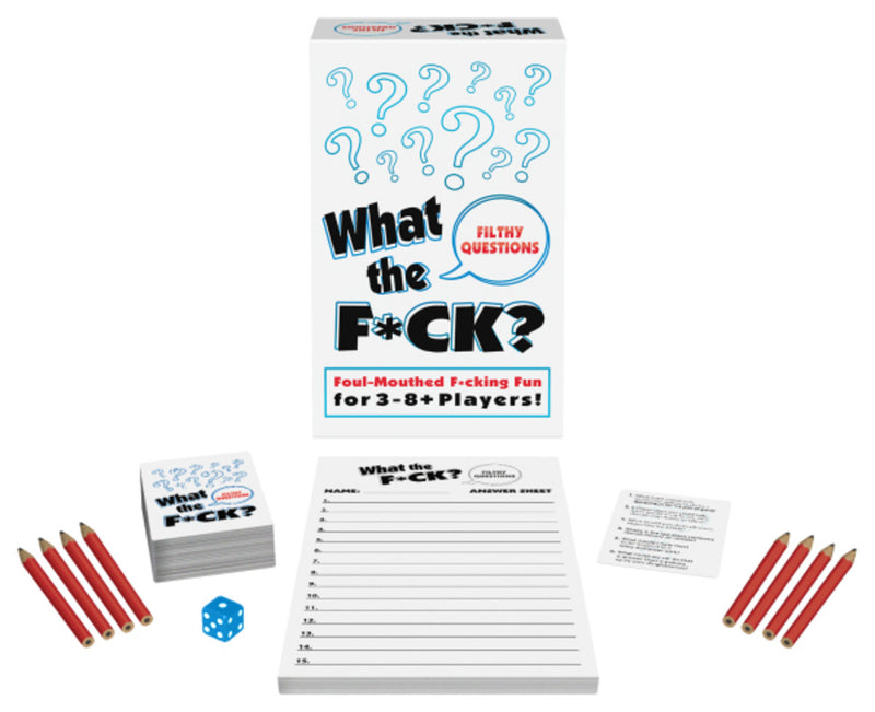 What The F*ck - Filthy Questions-Novelty - Games-Kheper Products-Danish Blue Adult Centres