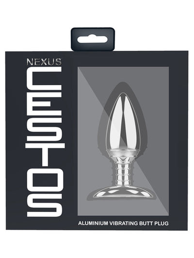 Nexus Cestos Aluminium Remote Control Vibrating Butt Plug-Adult Toys - Anal - Prostate Stimulators-Nexus-Danish Blue Adult Centres