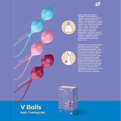 Satisfyer V Balls-Adult Toys - Kegel Balls & Dilators-Satisfyer-Danish Blue Adult Centres