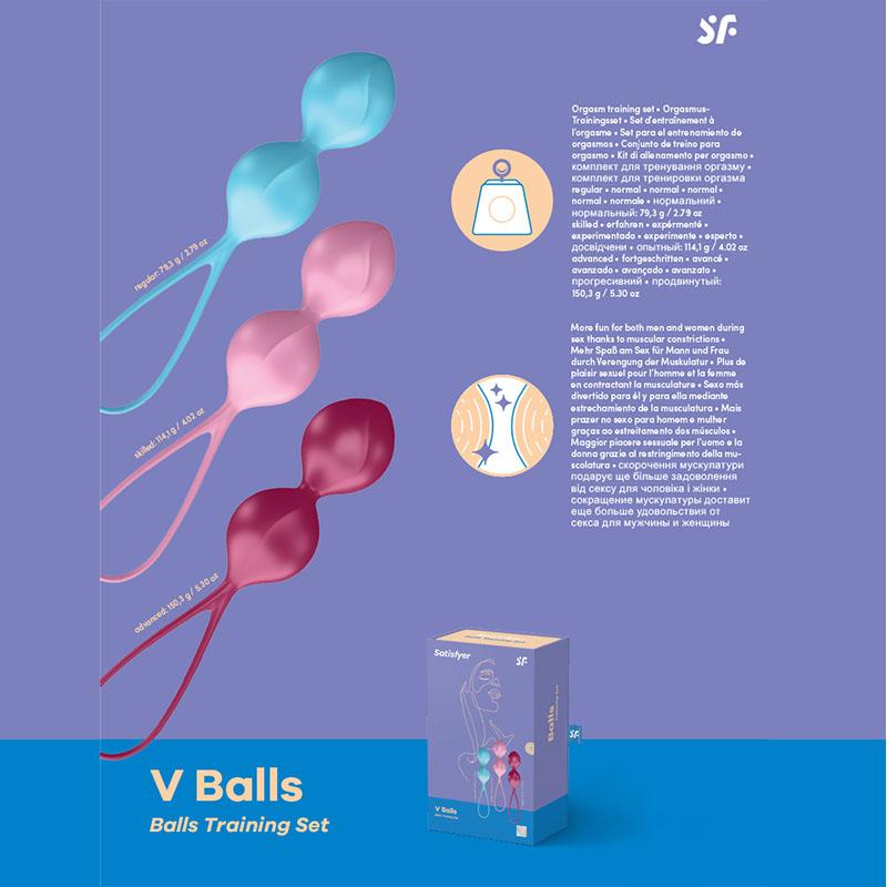 Satisfyer V Balls-Adult Toys - Kegel Balls & Dilators-Satisfyer-Danish Blue Adult Centres