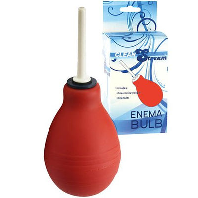 Clean Stream Enema Bulb - 7.25 inch-Lubricants & Essentials - Douches-XR Brands-Danish Blue Adult Centres