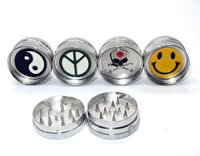 Mini Metal Grinder 4cm - Assorted-Lifestyle - Smoking Accessories-Agung-Danish Blue Adult Centres