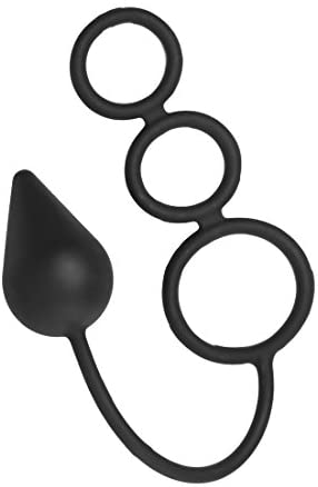 Master Series Tri-Cock + Anal Plug-Adult Toys - Cock Rings-XR Brands-Danish Blue Adult Centres