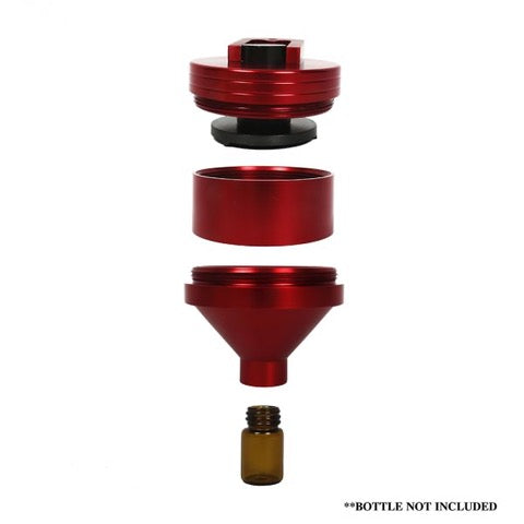 3 Part Metal Grinder with Funnel and screw base 71X44mm-Lifestyle - Smoking Accessories-Agung-Danish Blue Adult Centres