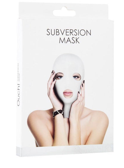 Ouch! Subversion Mask-Bondage & Fetish - Mask, Hood, Blindfolds-Ouch-Danish Blue Adult Centres