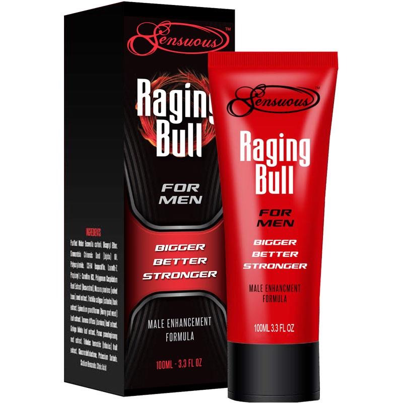 Raging Bull For Men - Male Enhancement 100ml-Lubricants & Essentials - Creams & Sprays - Arousal-Sensuous Pty Ltd-Danish Blue Adult Centres