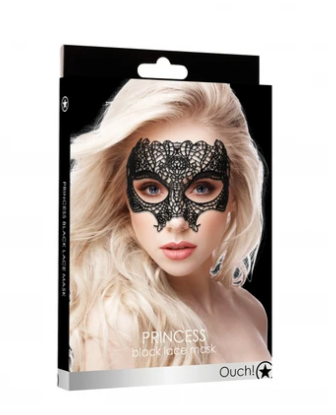 Ouch- Princess Black Lace Mask