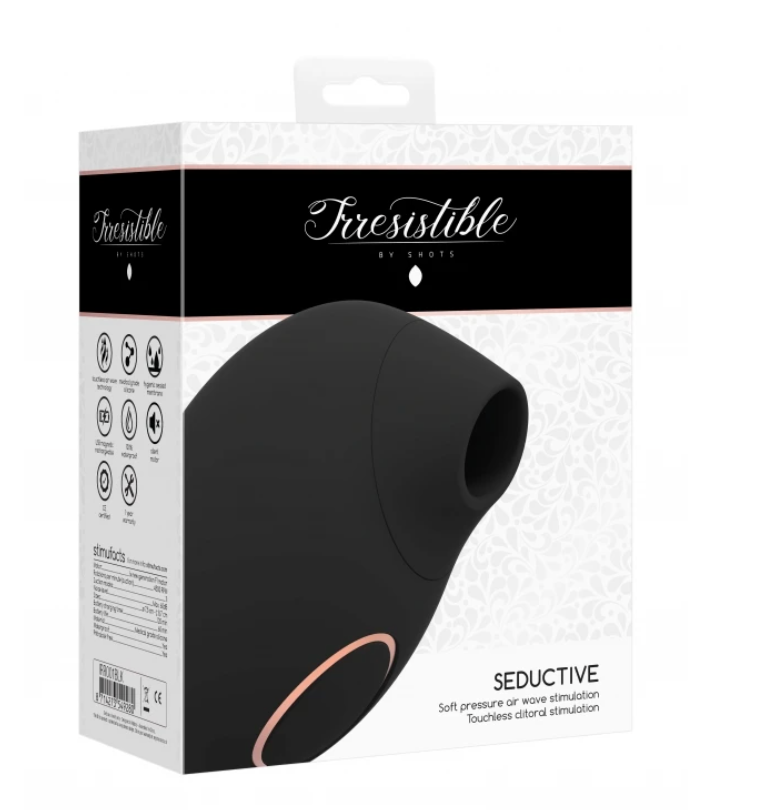 Irresistible - Seductive-Adult Toys - Vibrators - Clitoral Suction-Irresistible-Danish Blue Adult Centres