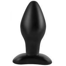 Pipedream Anal Fantasy Large Silicone Plug (Black)-Adult Toys - Anal - Plugs-Pipedream-Danish Blue Adult Centres
