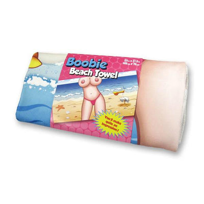 Boobie Beach Towel-Novelty-Ozze-Danish Blue Adult Centres