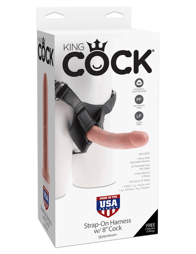 King Cock Strapons-StrapOn-King Cock-Danish Blue Adult Centres