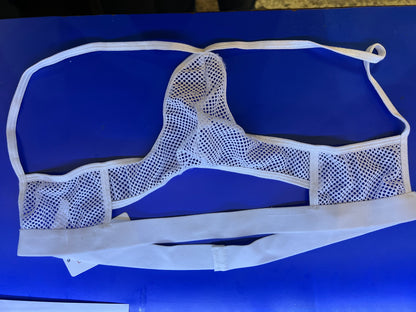 Men's Mesh Jockstrap-Clothing - Underwear & Panties - Mens Room in Front-Poison Rose-Danish Blue Adult Centres