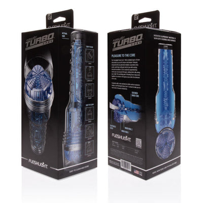 Fleshlight Turbo Core-Adult Toys - Masturbators-Fleshlight-Danish Blue Adult Centres