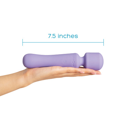 Plus One Vibrating Wand with Storage Bag-Adult Toys - Vibrators - Wands-Plus One-Danish Blue Adult Centres