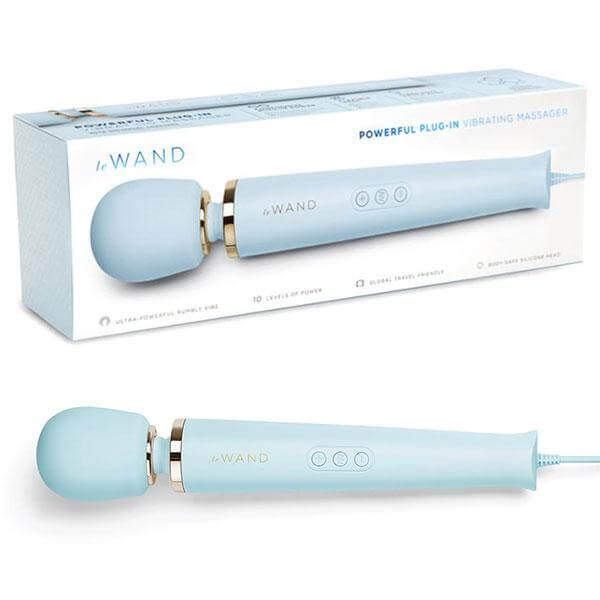 Le Wand Powerful Plug-In Vibrating Massager-Wands-Le Wand-Danish Blue Adult Centres