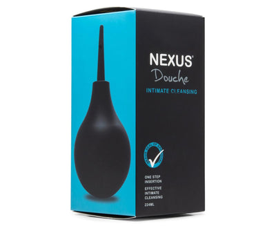 Nexus Anal Douche 224ml (Black)-Lubricants & Essentials - Douches-Nexus-Danish Blue Adult Centres