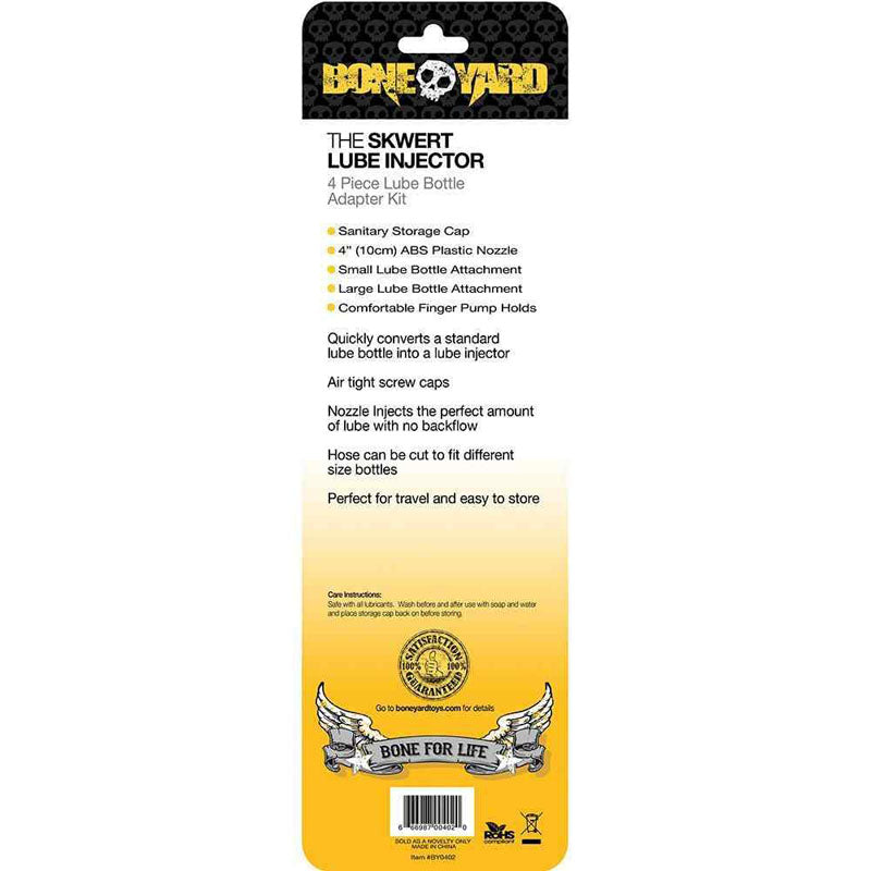 Boneyard Skwert Lube Injector-Lubricants & Essentials - Lube-Boneyard-Danish Blue Adult Centres
