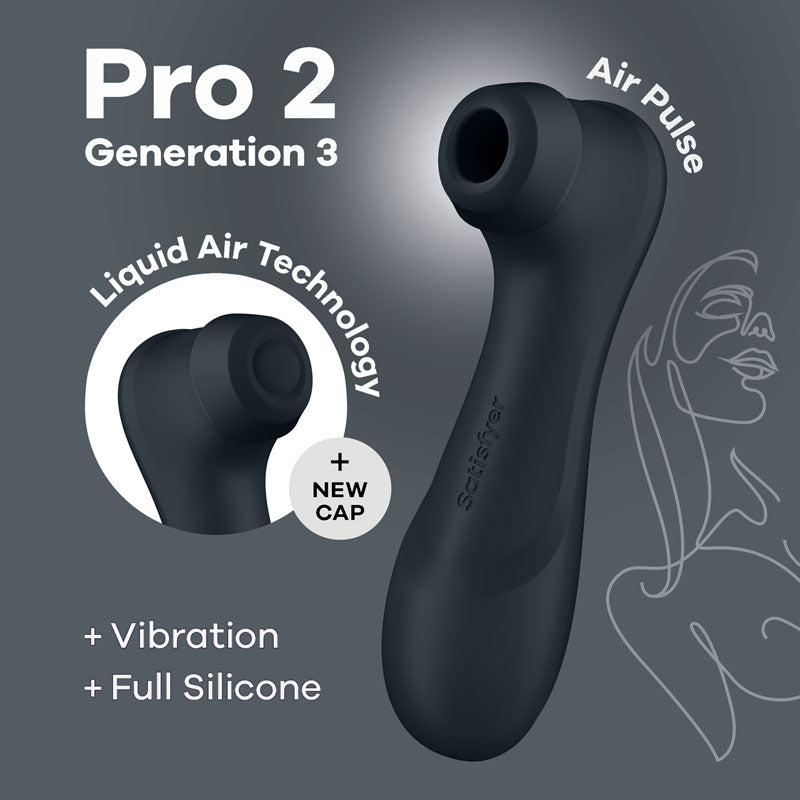 Satisfyer Pro 2 Gen 3 - Adult Toys - Vibrators - Clitoral Suction-Satisfyer-Danish Blue Adult Centres