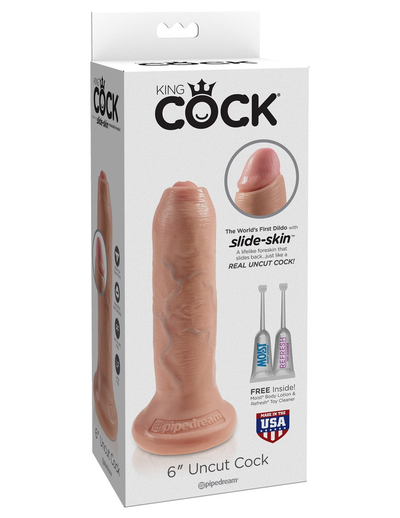 King Cock Realistic Dildo - Uncut Cock-Unclassified-King Cock-Danish Blue Adult Centres