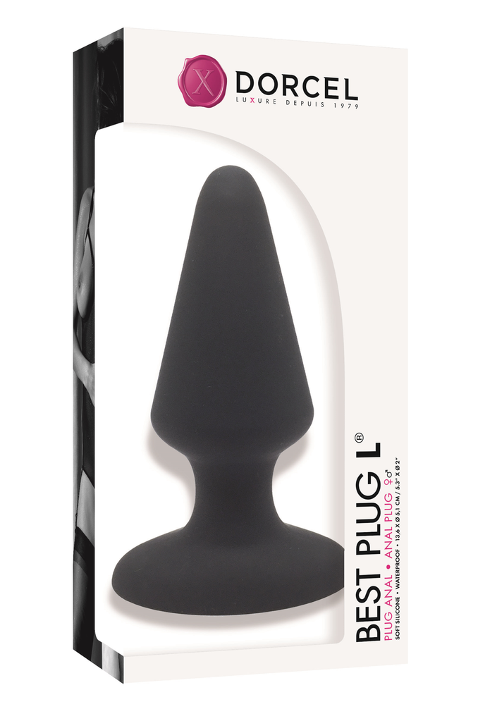 Dorcel Best Plug (Black)-Adult Toys - Anal - Plugs-Dorcel-Danish Blue Adult Centres