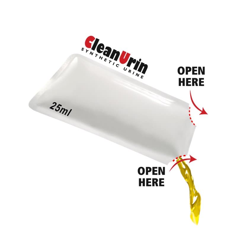 CleanUrin Synthetic Urine 25ml Sachets-Lifestyle - Detox - Accessories-CleanU-Danish Blue Adult Centres