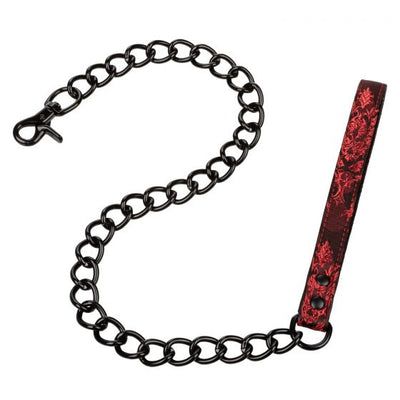 Calexotics Scandal Leash - Red-Bondage & Fetish - Cuffs & Restraints-CalExotics-Danish Blue Adult Centres