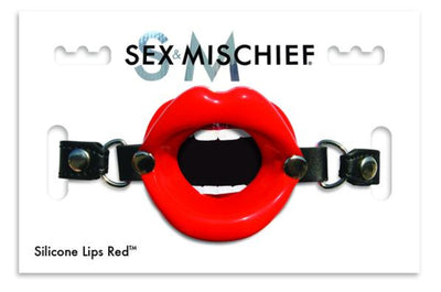Sportsheets Sex & Mischief Silicone Lips-Bondage & Fetish - Gags-Sport Sheets-Danish Blue Adult Centres