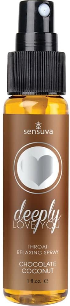 Deeply Love You - Throat Numb Spray-Lubricants & Essentials - Creams & Sprays - Oral-Sensuva-Danish Blue Adult Centres