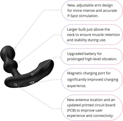 Edge 2 - Prostate Massager by Lovense-Adult Toys - Anal - Prostate Stimulators-Lovense-Danish Blue Adult Centres