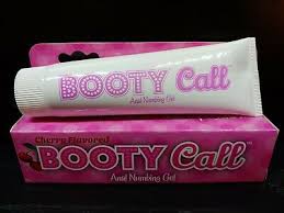 Booty Call Anal Numbing Gel - 44ML (Cherry)-Lubricants & Essentials - Creams & Sprays - Desensitiser-LITTLE GENIE-Danish Blue Adult Centres
