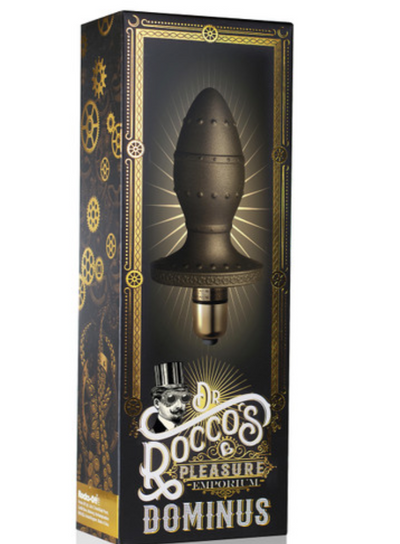 DR ROCCOS - Dominus Metallic-Adult Toys - Anal - Plugs-Dr Rocco-Danish Blue Adult Centres
