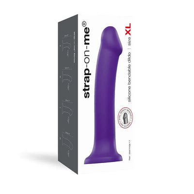 Strap On Me Dual Density Small - Purple-Dildos and Dongs-Strap On Me-Danish Blue Adult Centres