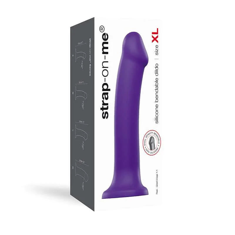 Strap On Me Dual Density Small - Purple-Adult Toys - Strap On - Attachments-Strap On Me-Danish Blue Adult Centres