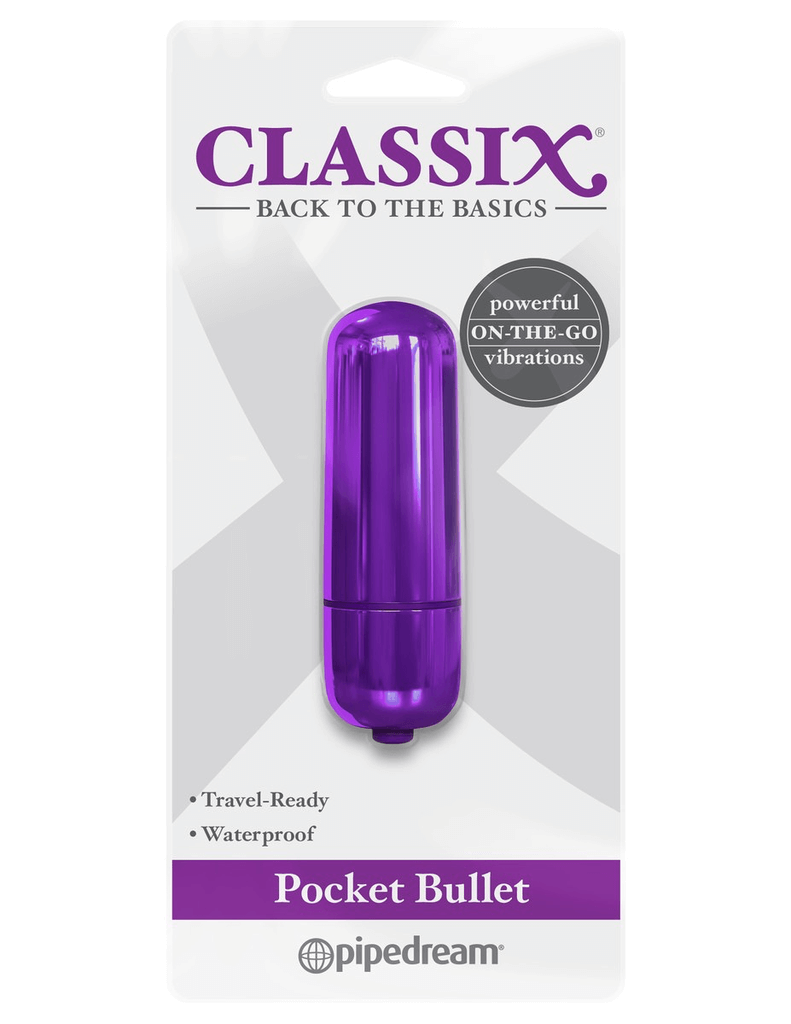 Pipedream Classix Pocket Bullet-Unclassified-Pipedream-Danish Blue Adult Centres