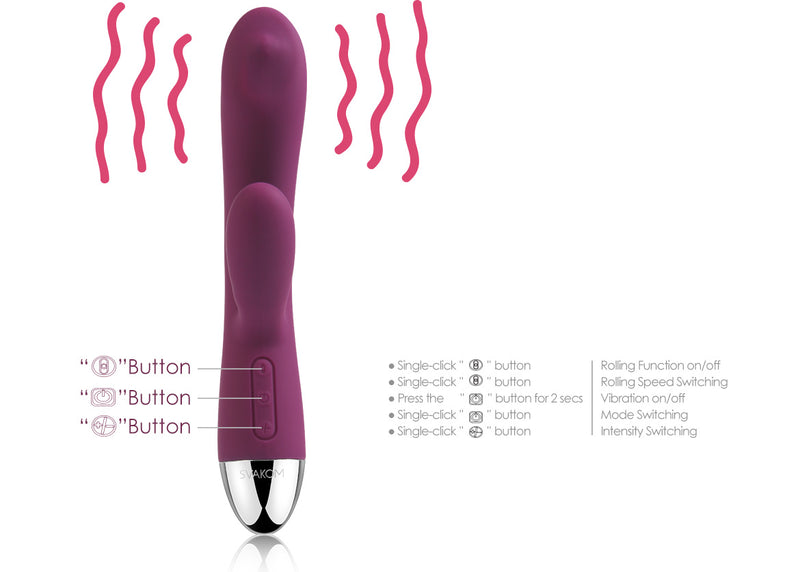 Svakom Trysta G-Spot Vibrator (Violet)