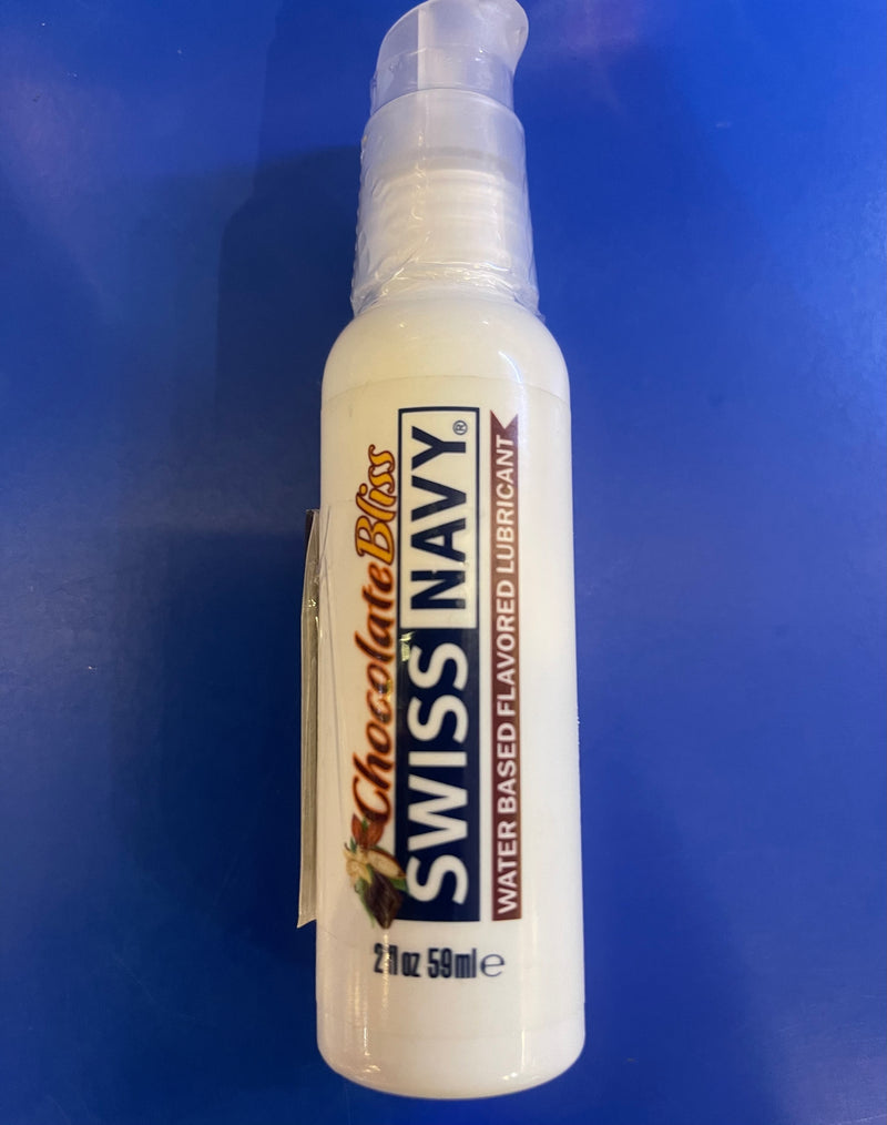Swiss Navy Chocolate Bliss Flavoured Lubricant 59ml-Lubricants & Essentials - Lube - Flavours-Swiss Navy-Danish Blue Adult Centres