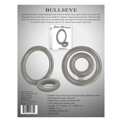 Zero Tolerance Bullseye Cock Ring-Adult Toys - Cock Rings-Zero Tolerance-Danish Blue Adult Centres