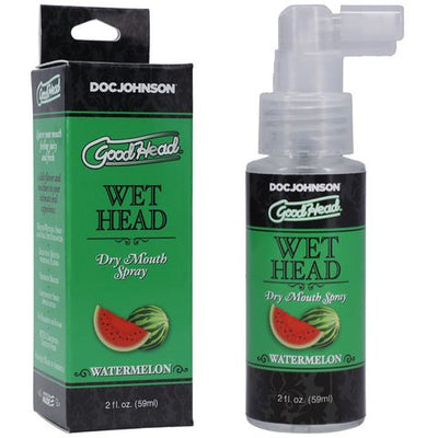 Goodhead Wet Head Spray - Watermelon 59ml-Lubricants & Essentials - Creams & Sprays - Oral-Doc Johnson-Danish Blue Adult Centres