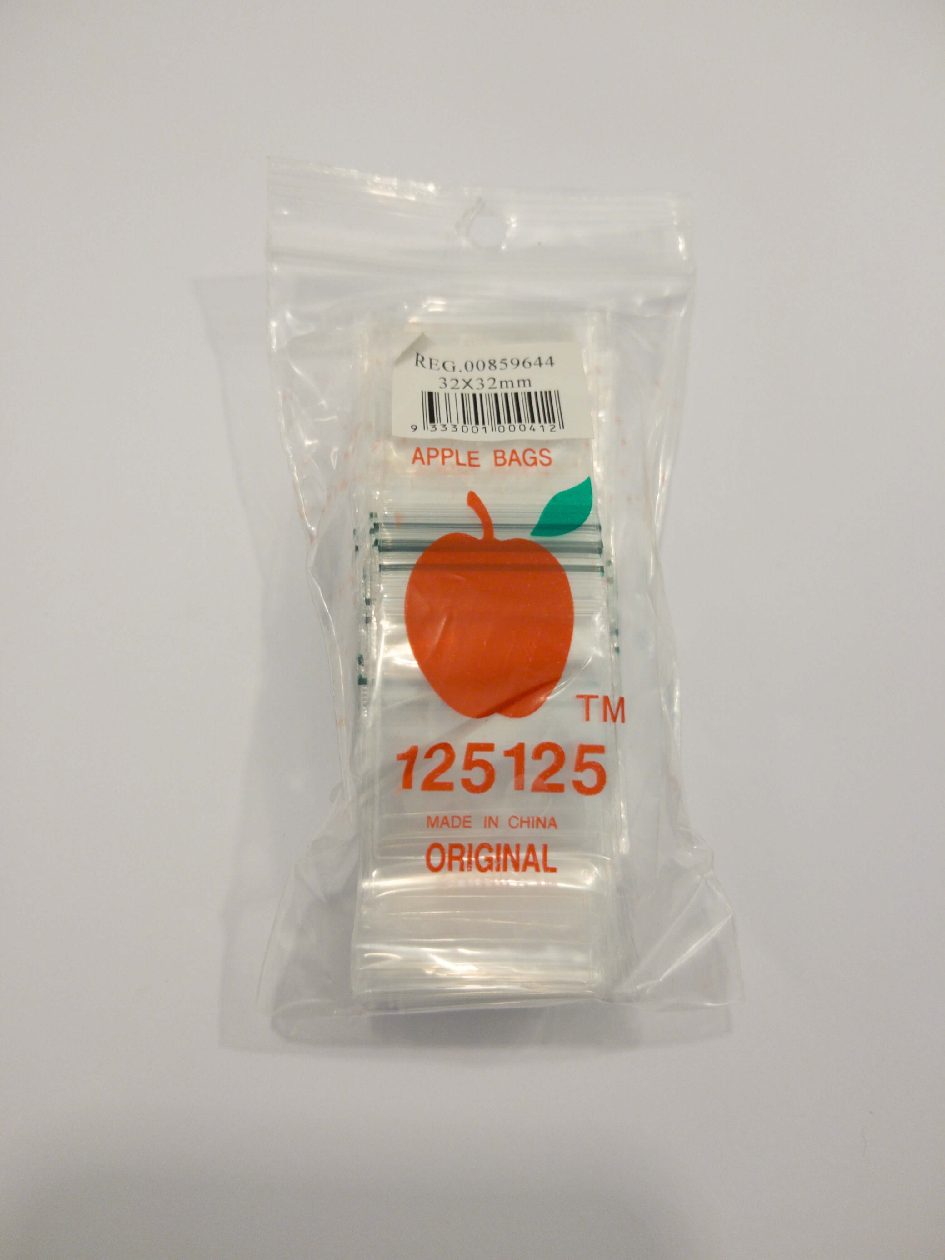 Apple Resealable Ziplock Bags-Lifestyle - Storage - BagsSafes-Apple-Danish Blue Adult Centres