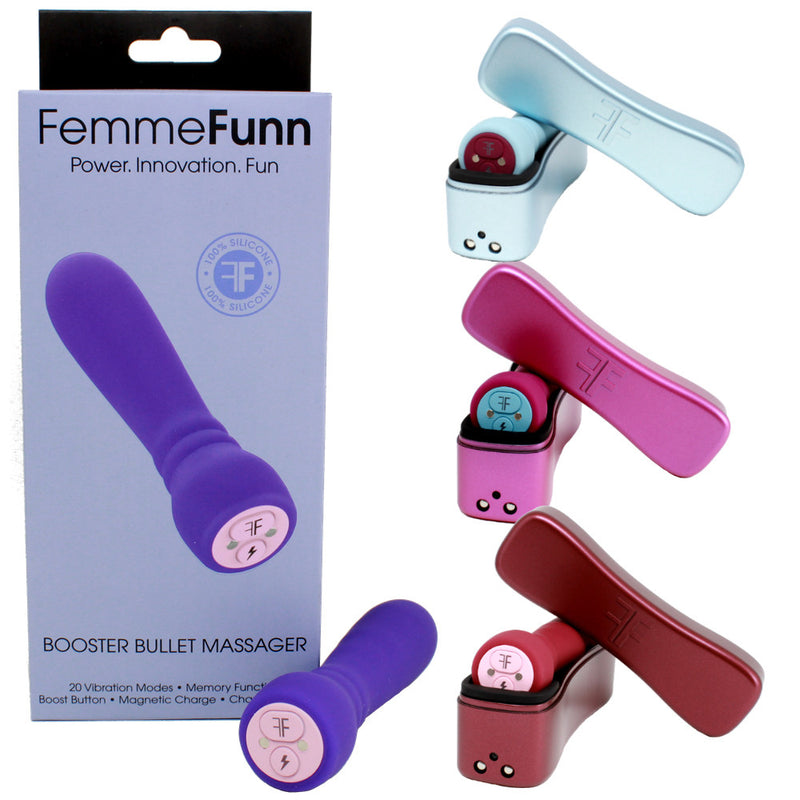 Femme Fun Booster Bullet-Adult Toys - Vibrators - Bullets-Femme Funn-Danish Blue Adult Centres