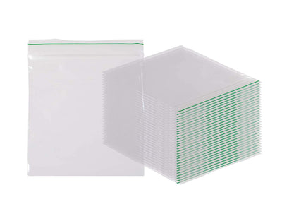 Ziplock Green Stripe Bags 7cm x 10cm - 100 Pack-Unclassified-To Be Updated-Danish Blue Adult Centres