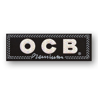 OCB Black Premium Rolling Papers Single Wide (50 Leaves)-Lifestyle - Smoking Accessories-OCB-Danish Blue Adult Centres