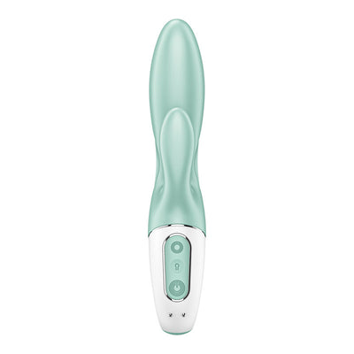 Satisfyer Air Pump Bunny 5 - Inflatable Rabbit Vibrator with App Control Mint-Adult Toys - Vibrators - Rabbits-Satisfyer-Danish Blue Adult Centres